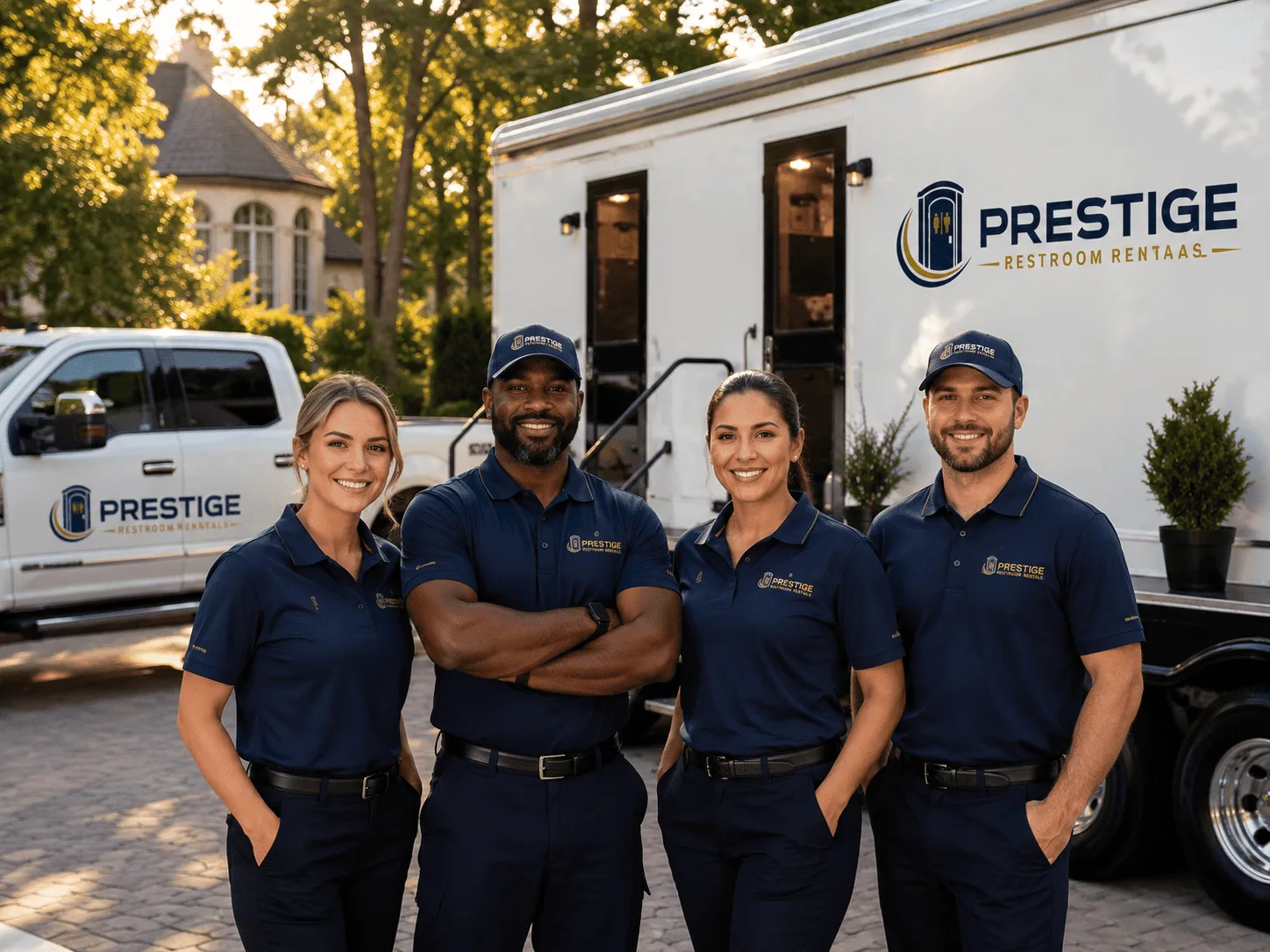Trusted Luxury Portable Restrooms company in Campbell, MN